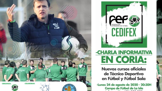 Charla informativa, Cursos Técnico Deportivo en fútbol y fútbol-sala