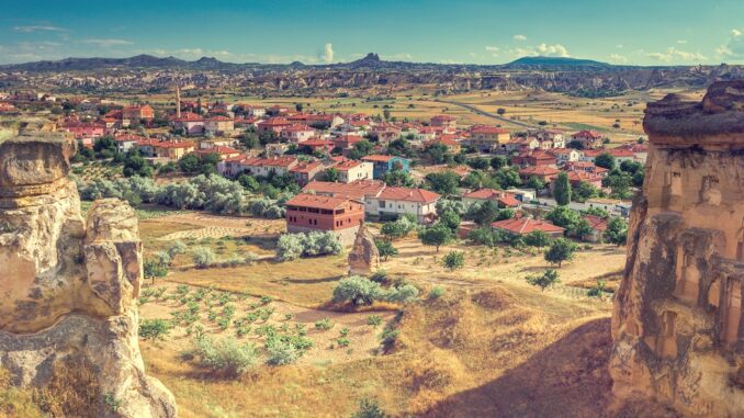 Cappadocia Ancient town in Turkey
